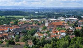 Vue vers la France